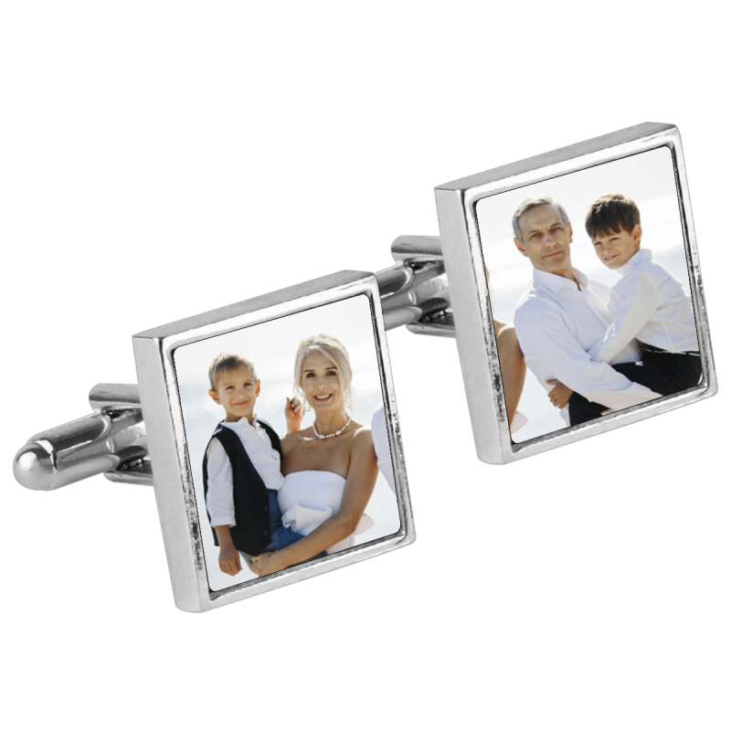 Boutons De Manchette Flèche Carrée - Neuf Sans Emballage - Pour Homme - Style Moderne Et Géométrique