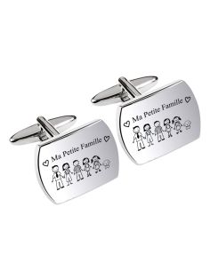 Boutons de manchette ma petite famille